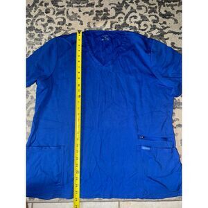 Jaanuu blue women's scrub top size‎ 3X